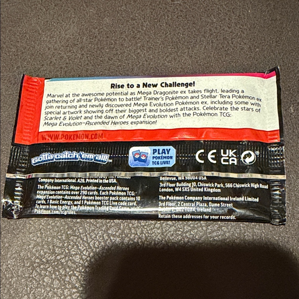 Pokémon Ascended Heroes Booster Packs 12 Pcs - Picture 4 of 4